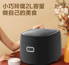 海爾（haier）電飯煲小2升迷你 2-4人家用智能24小時預約定時