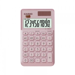 卡西歐（CASIO）SL-1000SC-PK 璨光粉便攜計(jì)算器