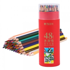 晨光 M＆G 48色水溶性彩色鉛筆 AWP36812  48色/盒