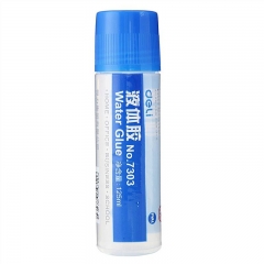 得力 7303 膠水 125ml 無(wú)色 單位：