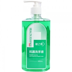 健之素抗菌洗手液消毒液醫(yī)護級蘋果香型500ml