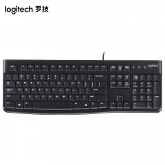 羅技（Logitech） 全尺寸 商務(wù)辦公鍵盤 家用臺式機(jī) 筆記本 電腦鍵盤 帶數(shù)字鍵盤區(qū) K120（有線 U口）