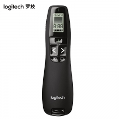 羅技（Logitech）R800 無線演示器 投影儀遙控筆 演示筆（激光筆）教育培訓(xùn)辦公演示專業(yè)版 黑色