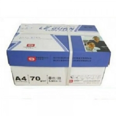 樂觀 打印復(fù)印紙A4紙70G 500張/包 8包/箱 登峰復(fù)印紙70克A4 樂觀A4復(fù)印紙
