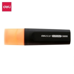 得力(deli) 熒光筆 記號(hào)筆 標(biāo)記醒目熒光筆 S600橙色