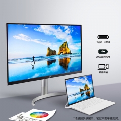 LG 27英寸內(nèi)置音箱顯示器 適用PS5 27UP850N -W