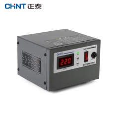 正泰單相穩(wěn)壓器220V全自動(dòng)交流電源升壓器電壓穩(wěn)定器500W