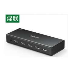 綠聯(lián)HDMI2.0分配器一分四4K60Hz 1進(jìn)4出高清分屏器 筆記本電腦臺(tái)式機(jī)接電視顯示器投影儀兼容