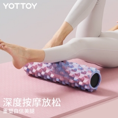 yottoy狼牙棒實(shí)心健身器材泡沫軸瑜伽柱