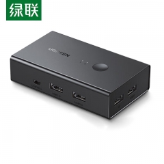 綠聯(lián) HDMI2.0 二進(jìn)一出切換器 PC+ABS款 連接器 90478 CM571