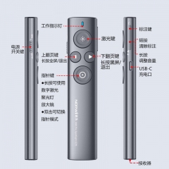 諾為激光筆 PPT翻頁筆 飛鼠 自帶32G優(yōu)盤 綠光 N95s Pro