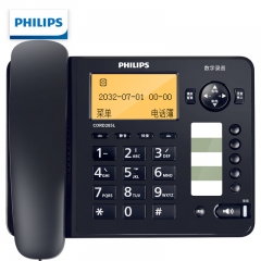 利浦（PHILIPS）錄音電話機 固定座機 自動 手動錄音CORD285L