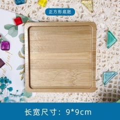 正方形木質(zhì)杯墊9厘米