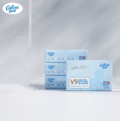 可心柔 （V9 COROU）云柔巾保濕紙3層120抽*4包M碼乳霜紙新生兒可用抽紙餐巾紙